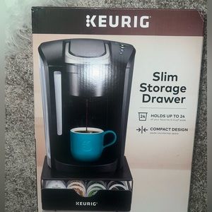 Keurig coffee storage drawer